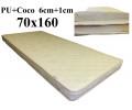 Porolona matracis ar Kokosu 70x160 (6+1) A