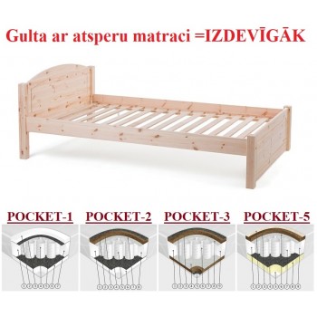 Gulta ar matraci KM-15 Gulta ar matraci KM-15
