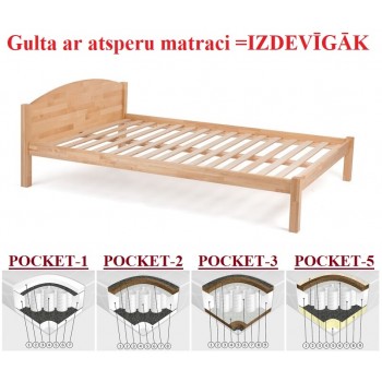 Gulta ar matraci KM-11 Gulta ar matraci KM-11