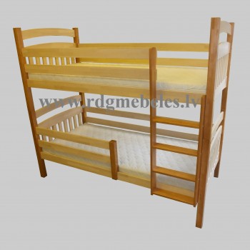 Bērza divstāvu gulta 2ST-SM-2 Bērza divstāvu gulta 2ST-SM-2