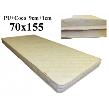 Porolona matracis ar Kokosu 70x155 (9+1) M-81 Porolona matracis ar Kokosu 70x155 (9+1) M-81