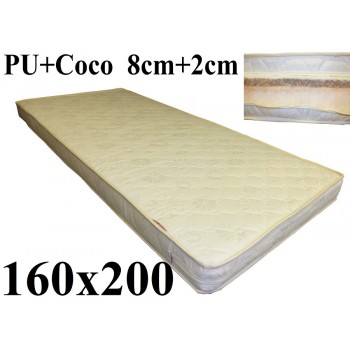 Porolona matracis ar Kokosu 160x200 (8+2) M-31 Porolona matracis ar Kokosu 160x200 (8+2) M-31