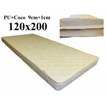 Porolona matracis ar Kokosu 120x200 (9+1) M-10 Porolona matracis ar Kokosu 120x200 (9+1) M-10