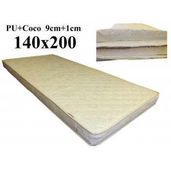 Porolona matracis ar Kokosu 140x200 (9+1) M-20 Porolona matracis ar Kokosu 140x200 (9+1) M-20